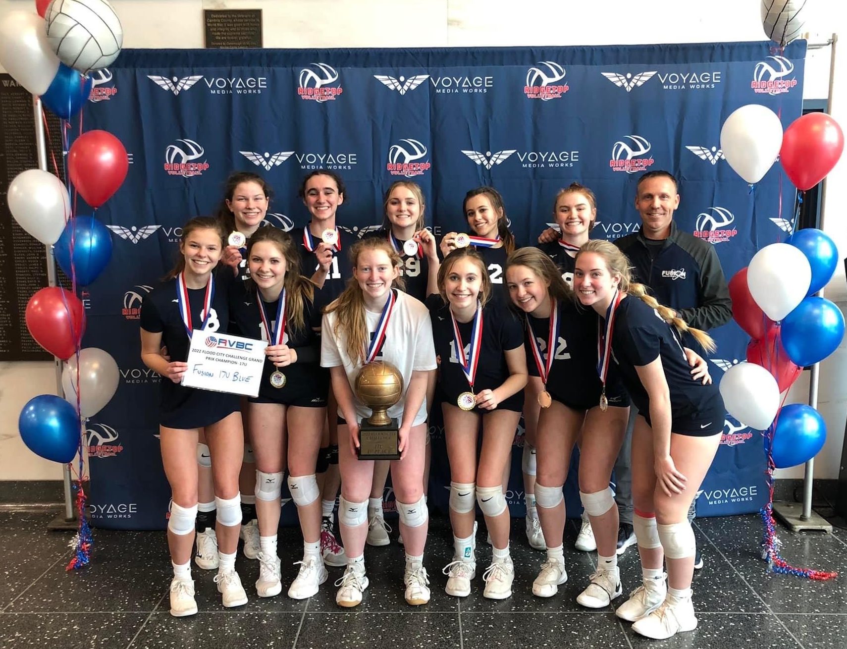 17 Blue Champs at Flood City