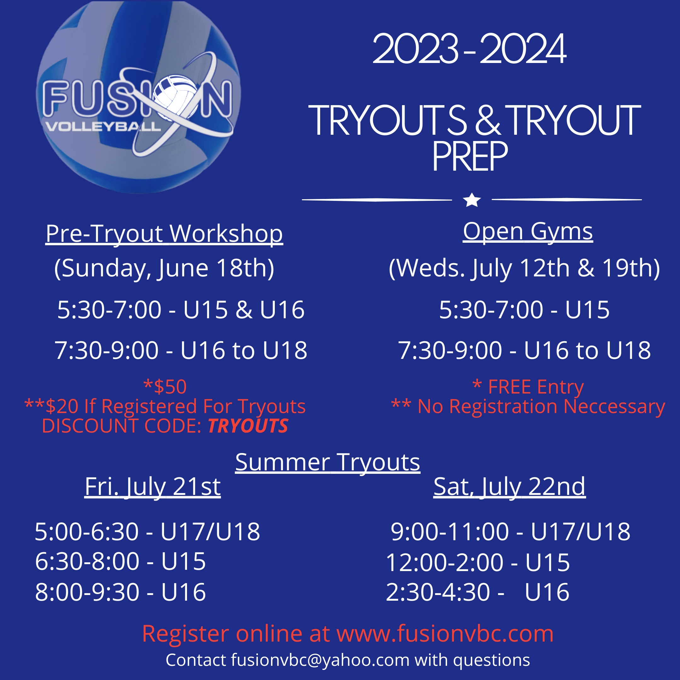 Tryout & Prep